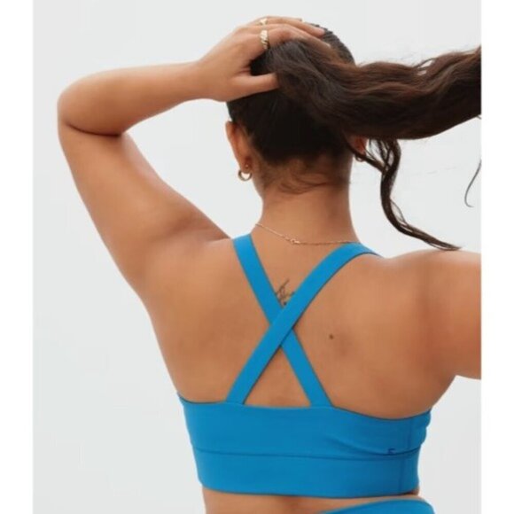 Everlane The Perform Sports‎ Bra Blue XS - Picture 2 of 6